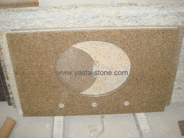 Golden Leaf Vanity tops